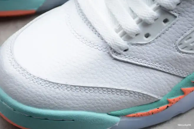 Cheap TBkick Jordan Light 5 Aqua Air GS 440892-100 0530